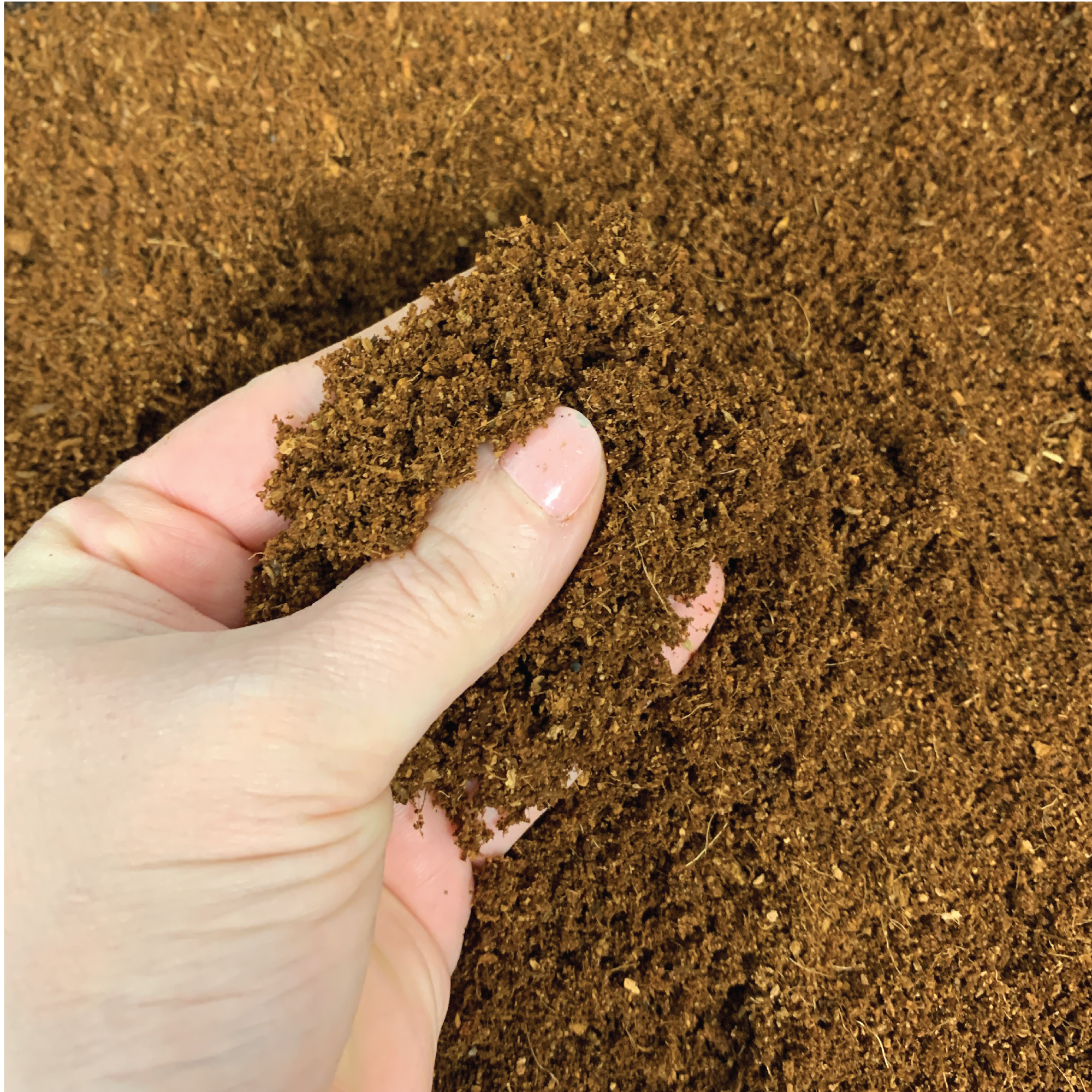 Compressed seed starting mix